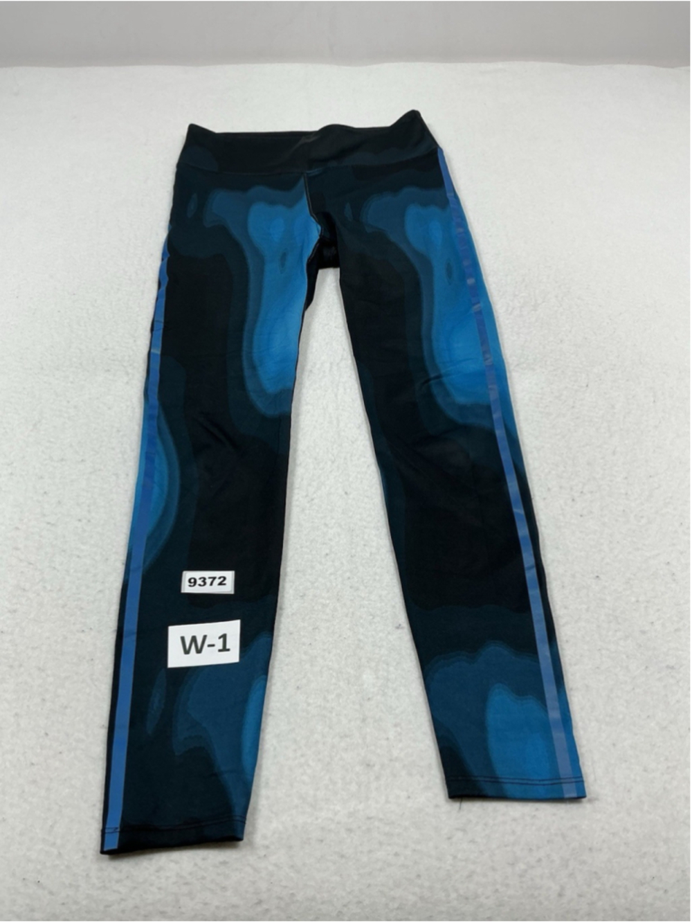 Womans Excellent Noli Pullon Leggings Size Medium Black Blue Compression